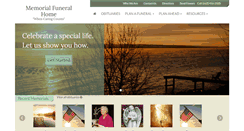 Desktop Screenshot of memorialfuneralhomehouston.com